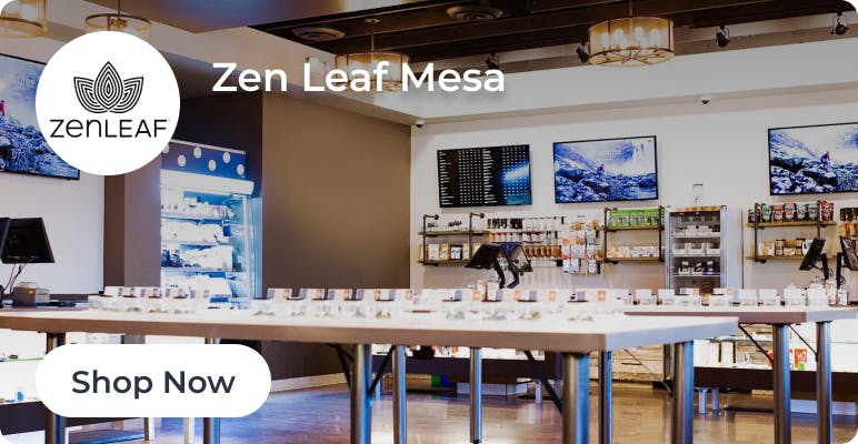 Zen Leaf Page Mesa Card