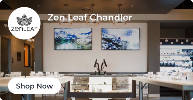Zen Leaf Page Chandler Card